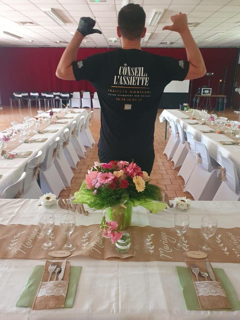 traiteur événementiel Montluel chef Dimitri