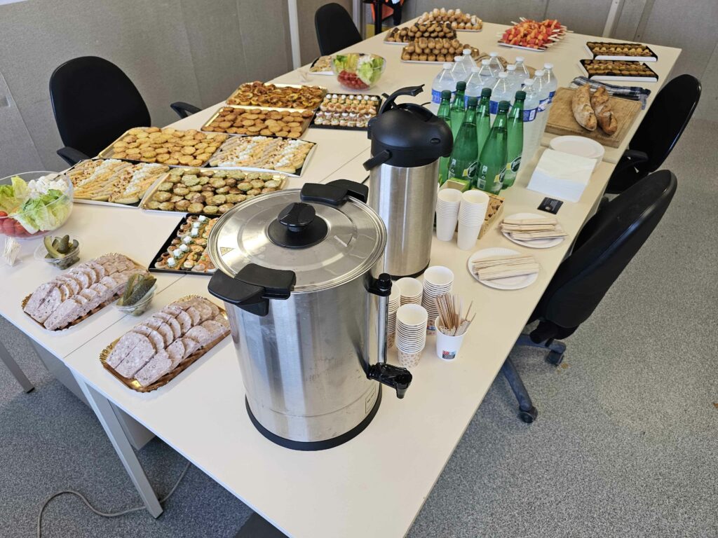 Buffet de séminaire — traiteur entreprise dans l'Ain